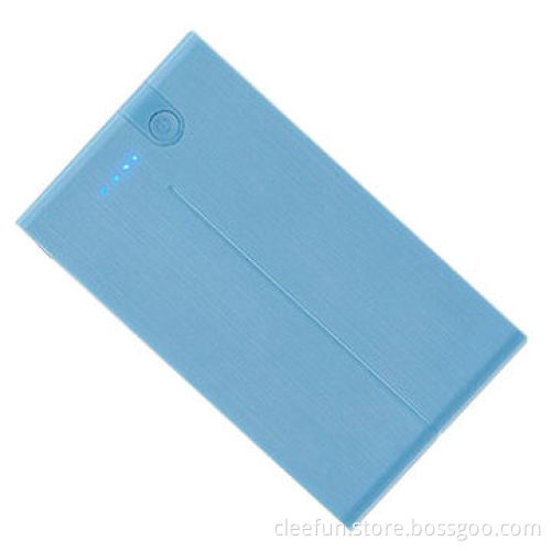 Super slim power bank, 5,000mAh with polymer battery, ABS housing material